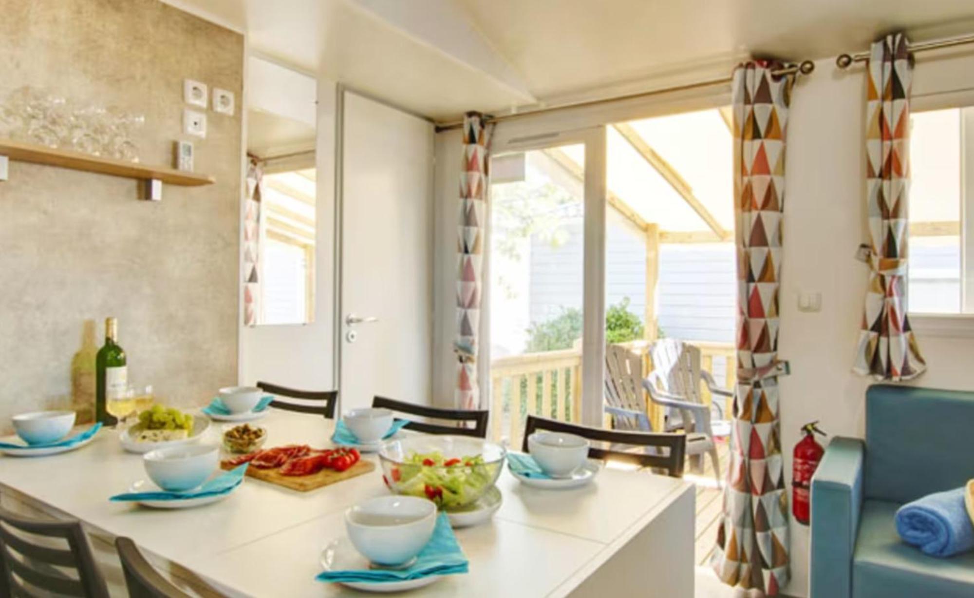 Ferienhaus Camping Bella Italia - Comfort Xl Mobilheim Peschiera del Garda